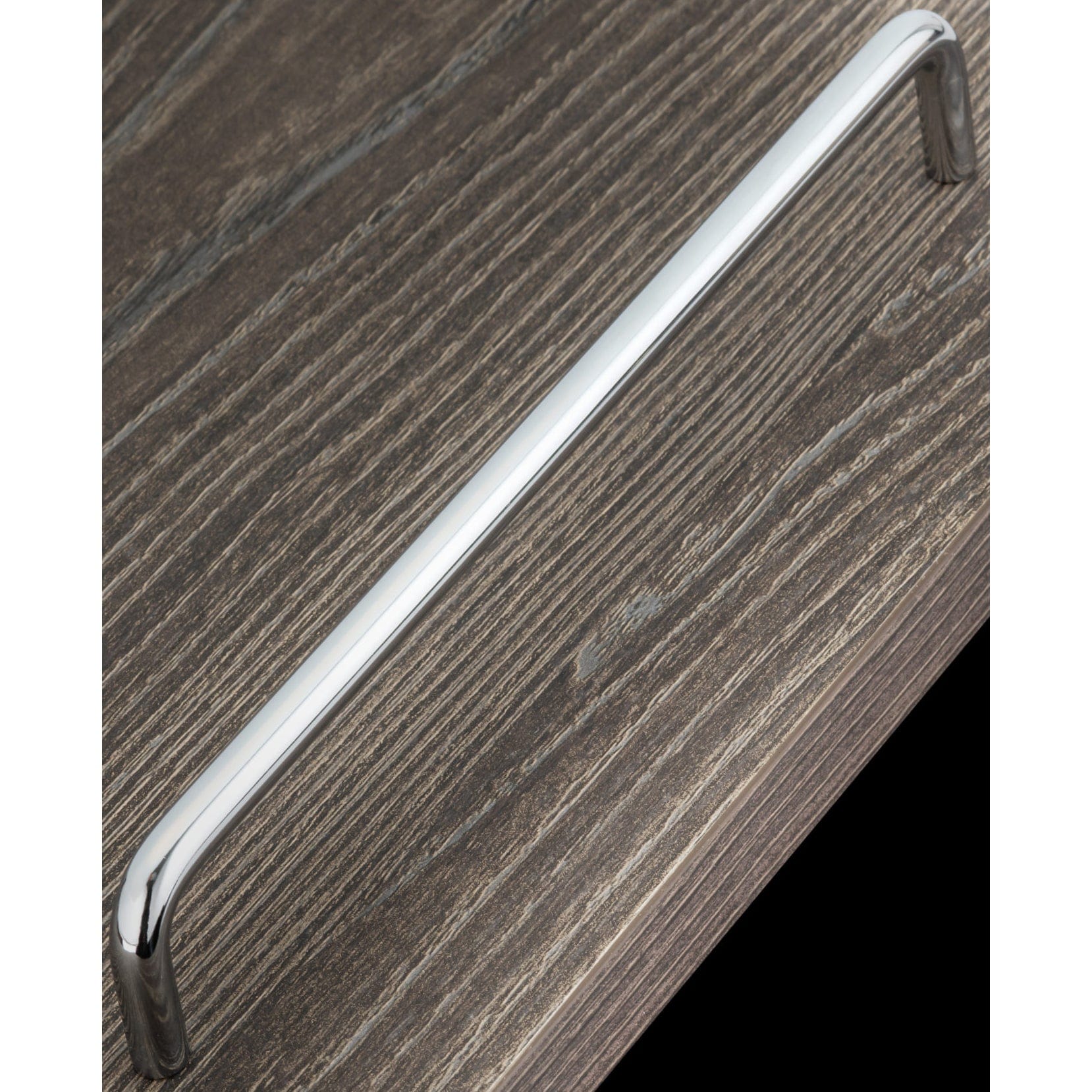 Contemporary Pull, 8" Center-to-Center, Brushed Nickel alt 0