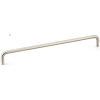 Contemporary Pull, 10-1/8" Center-to-Center, Brushed Nickel alt 0