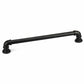 Eclectic Barn Door Pull, 15-1/8" Center-to-Center, Matte Black alt 0