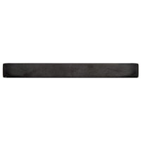 Traditional Barn Door Pull, 5-1/16" Center-to-Center, Matte Black alt 0