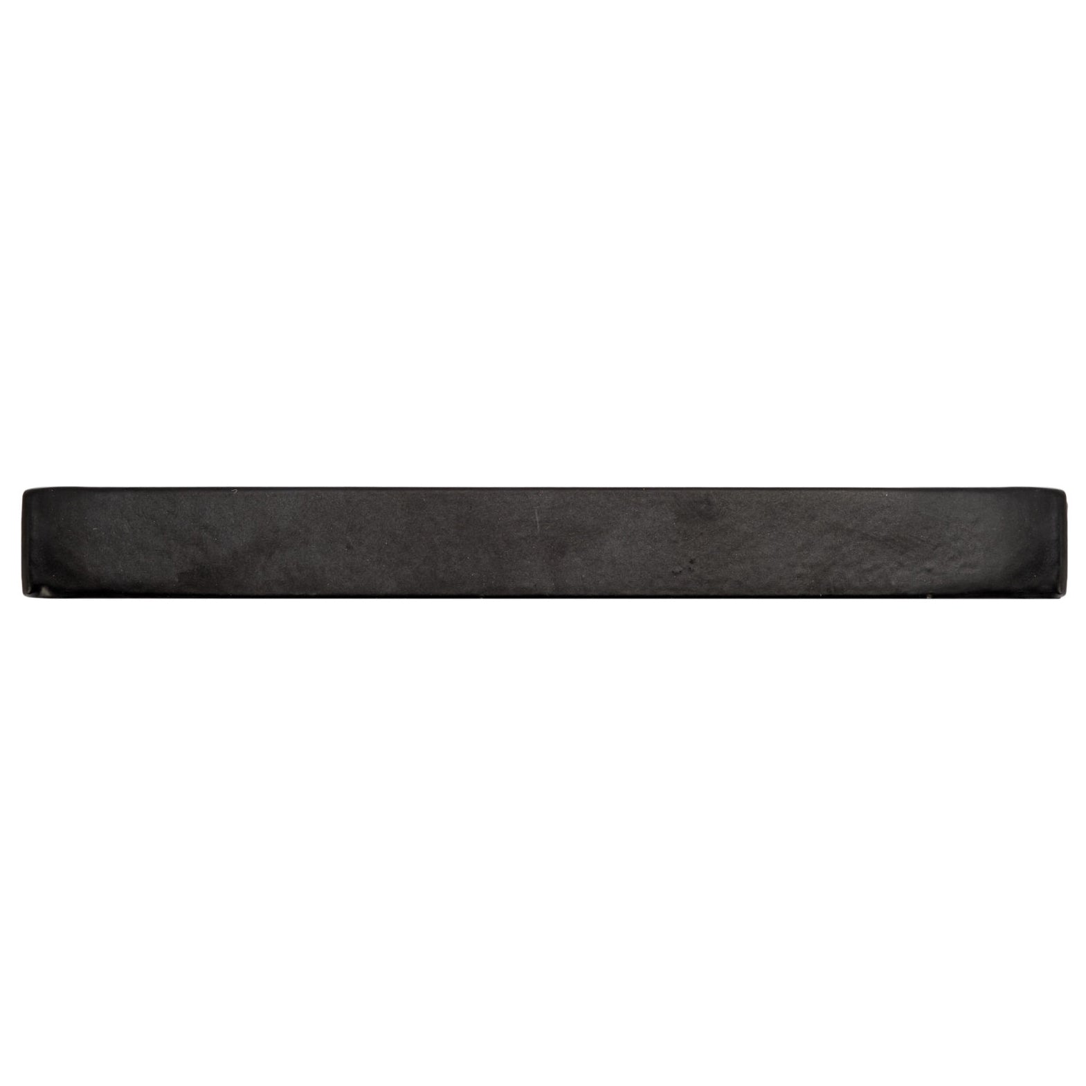 Traditional Barn Door Pull, 5-1/16" Center-to-Center, Matte Black alt 0