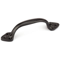 Traditional Pull, 6-13/32" Center-to-Center, Matte Black alt 0