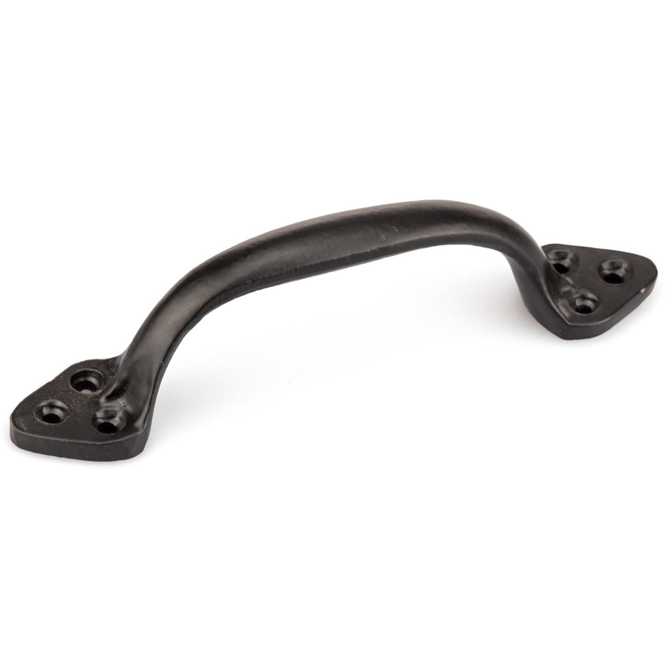 Traditional Pull, 6-13/32" Center-to-Center, Matte Black alt 0