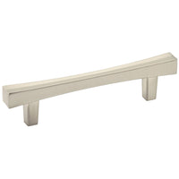 Transitional Pull, 3-3/4" Center-to-Center, Brushed Nickel alt 0