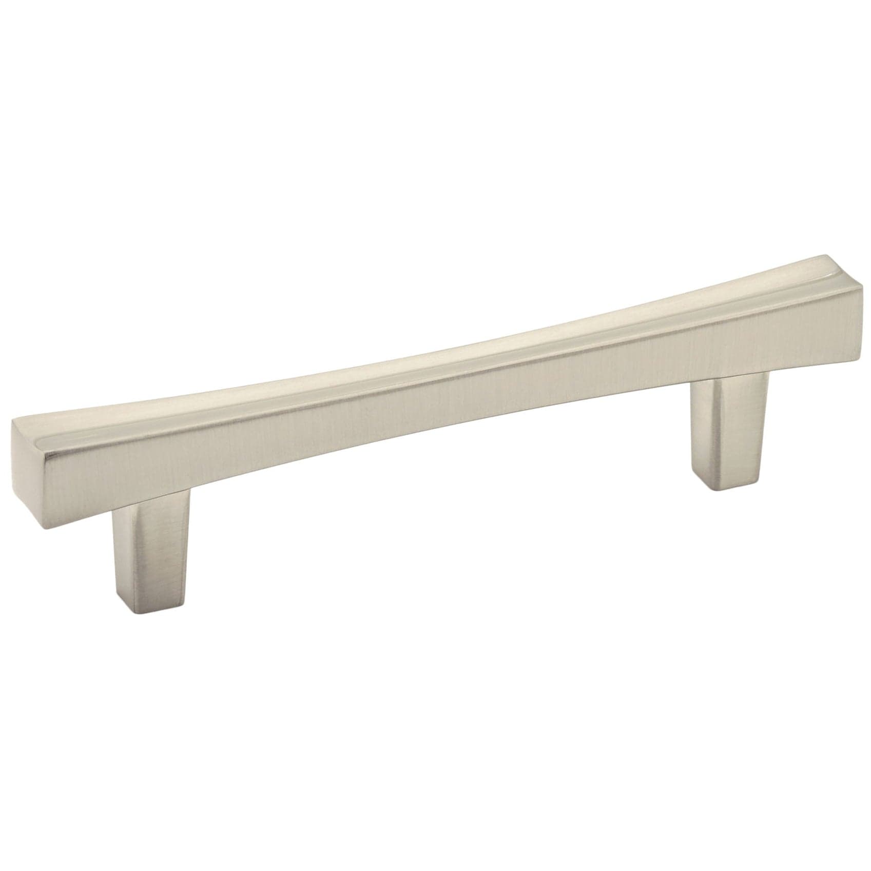 Transitional Pull, 3-3/4" Center-to-Center, Brushed Nickel alt 0