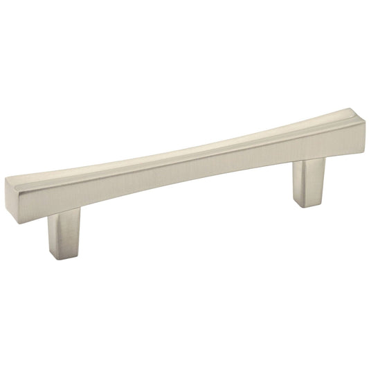 Transitional Pull, 3-3/4" Center-to-Center, Brushed Nickel alt 0