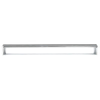 Contemporary Pull, 10-1/8" Center-to-Center, Chrome alt 0