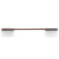 Contemporary Pull, 3-3/4" Center-to-Center, Brushed Oil-Rubbed Bronze alt 0