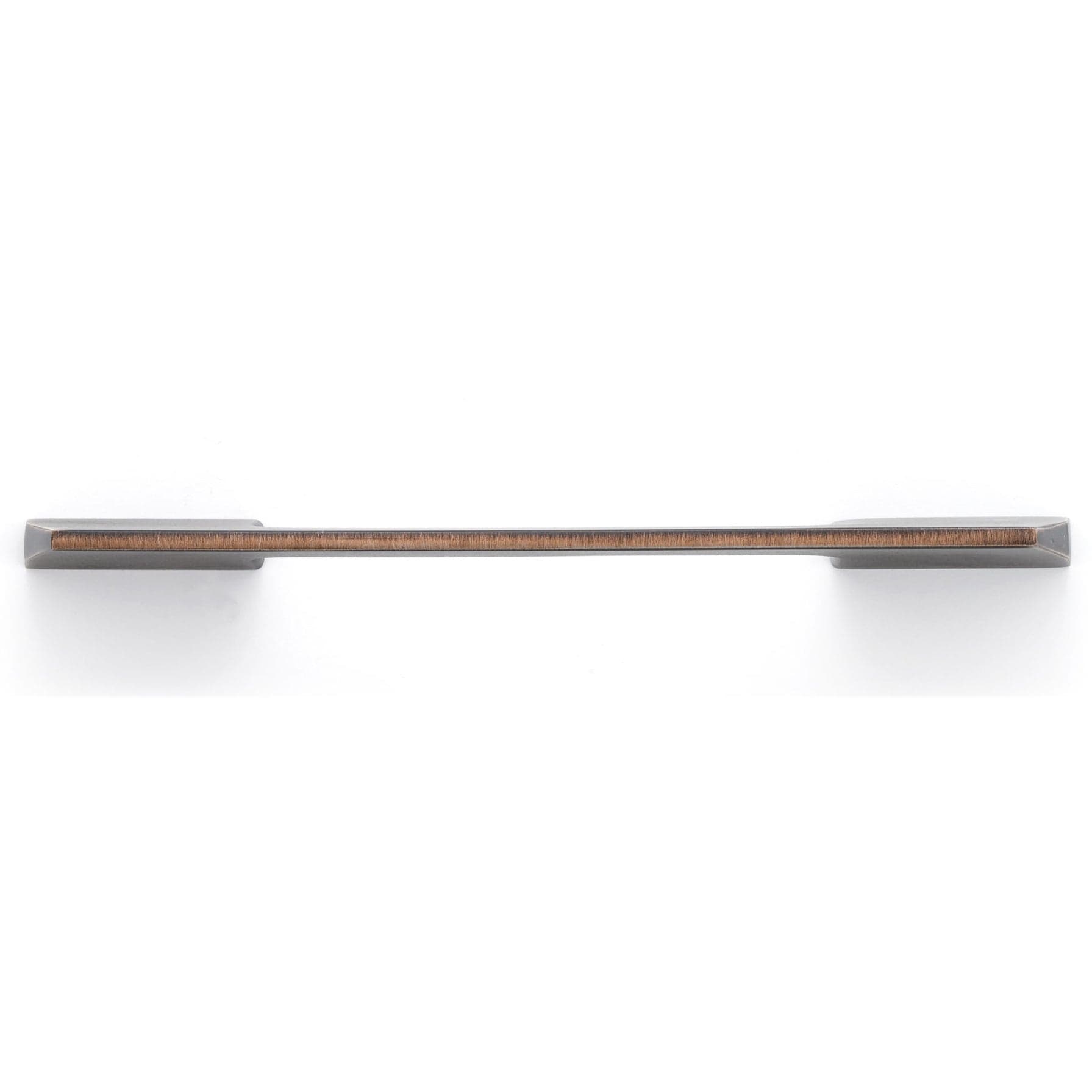 Contemporary Pull, 3-3/4" Center-to-Center, Brushed Oil-Rubbed Bronze alt 0