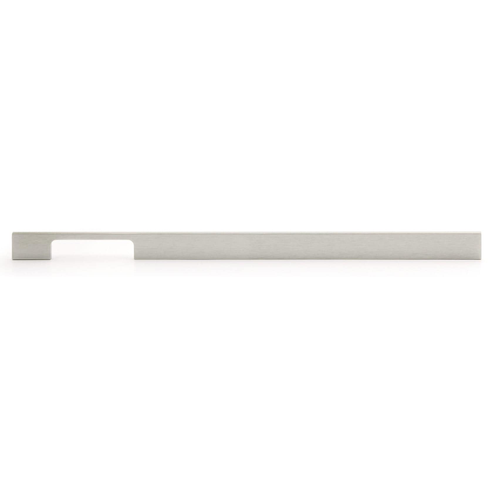 Contemporary Pull, 16-3/8" Center-to-Center, Brushed Nickel alt 0