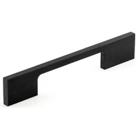 Contemporary Pull, 3-3/4" Center-to-Center, Matte Black alt 0