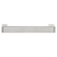 Contemporary Pull, 3-3/4" Center-to-Center, Brushed Nickel alt 0