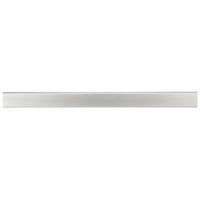 Contemporary Edge Pull, 17" Center-to-Center, Stainless Steel alt 0