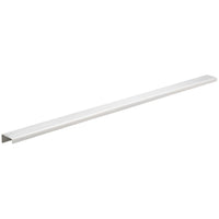 Contemporary Edge Pull, 26" Center-to-Center, Stainless Steel alt 0