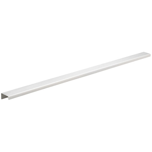 Contemporary Edge Pull, 26" Center-to-Center, Stainless Steel alt 0