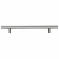 Contemporary Pull, 7-1/8" Center-to-Center, Antibacterial, Stainless Steel alt 0