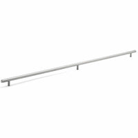 Contemporary Pull, 34-1/8" Center-to-Center, Brushed Stainless Steel alt 0