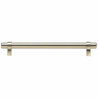 Contemporary Pull, 7-9/16" Center-to-Center, Brushed Nickel alt 0