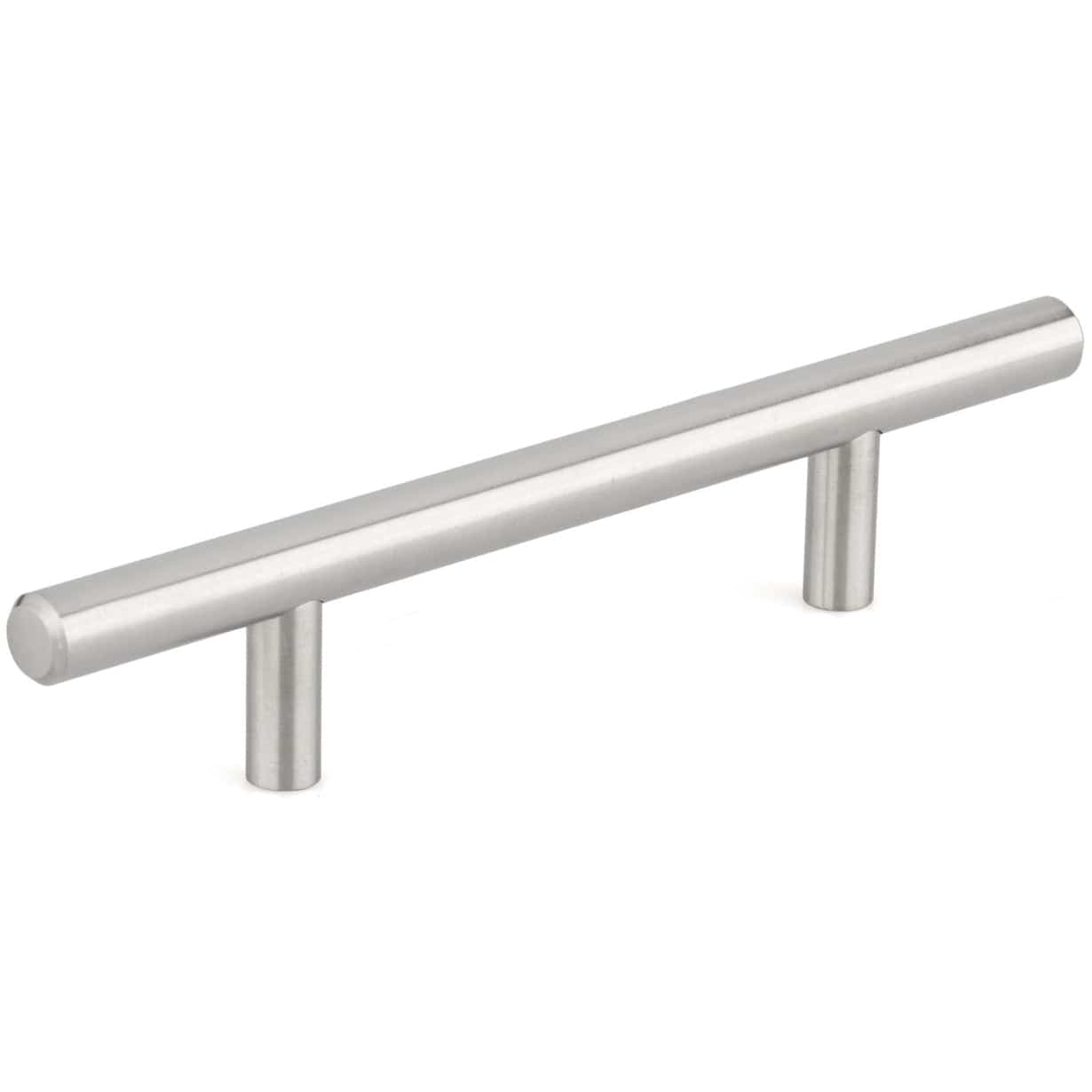 Contemporary Pull, 3-3/4" Center-to-Center, Stainless Steel alt 0