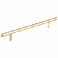 Contemporary Pull, 7-9/16" Center-to-Center, Satin Brass alt 0