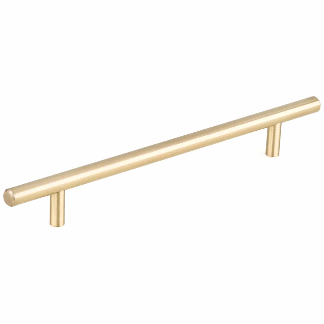 Contemporary Pull, 7-9/16" Center-to-Center, Satin Brass alt 0