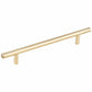 Contemporary Pull, 7-9/16" Center-to-Center, Satin Brass alt 0