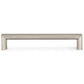 Contemporary Pull, 5-1/16" Center-to-Center, Brushed Nickel alt 0