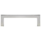 Contemporary Pull, 3-3/4" Center-to-Center, Polished Stainless Steel alt 0