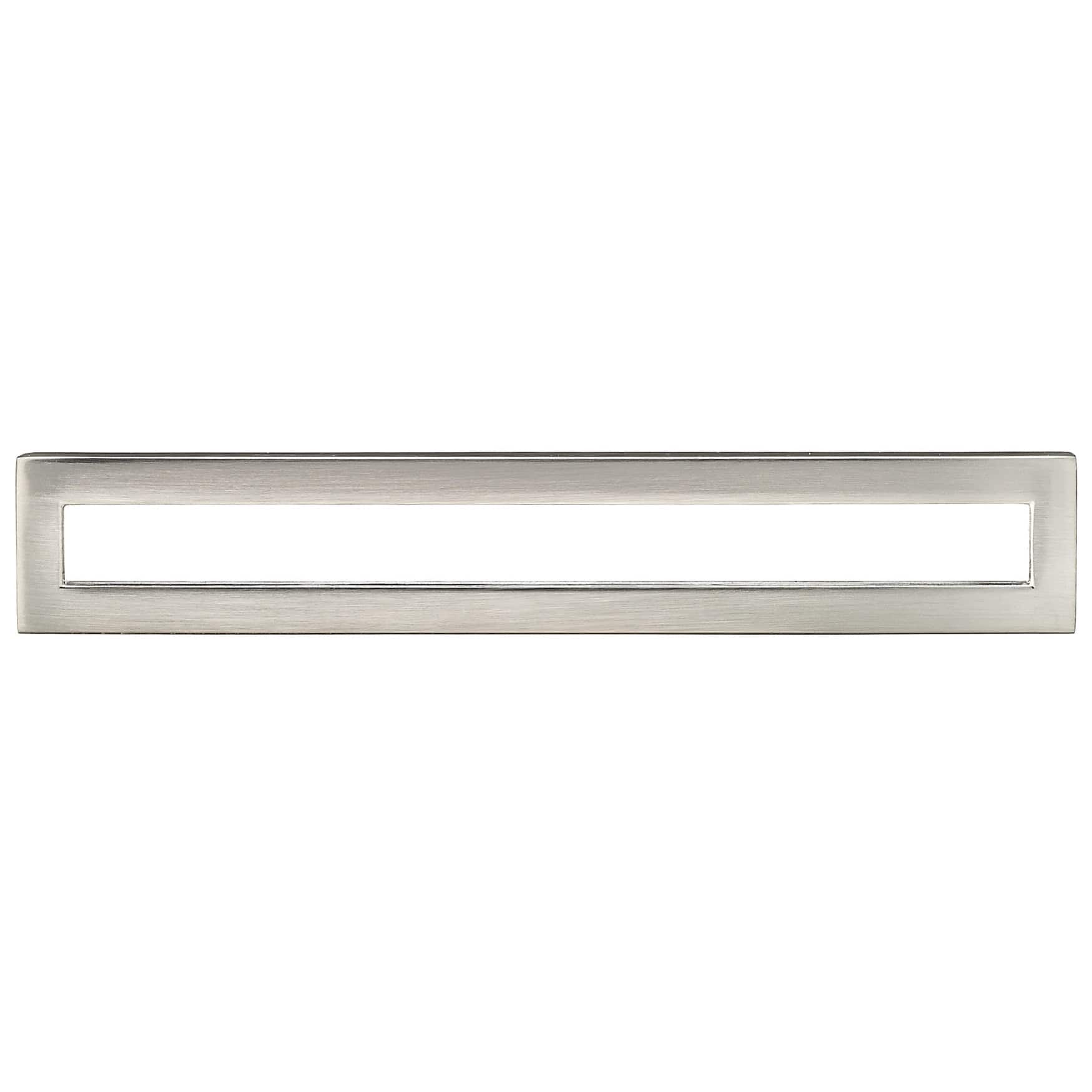 Contemporary Pull, 6-5/16" Center-to-Center, Brushed Nickel alt 0
