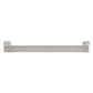 Contemporary Pull, 4" Center-to-Center, Brushed Nickel alt 0