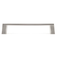 Contemporary Pull, 4" Center-to-Center, Brushed Nickel alt 0