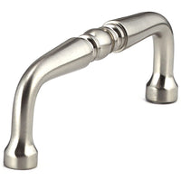 Traditional Pull, 3" Center-to-Center, Brushed Nickel alt 0