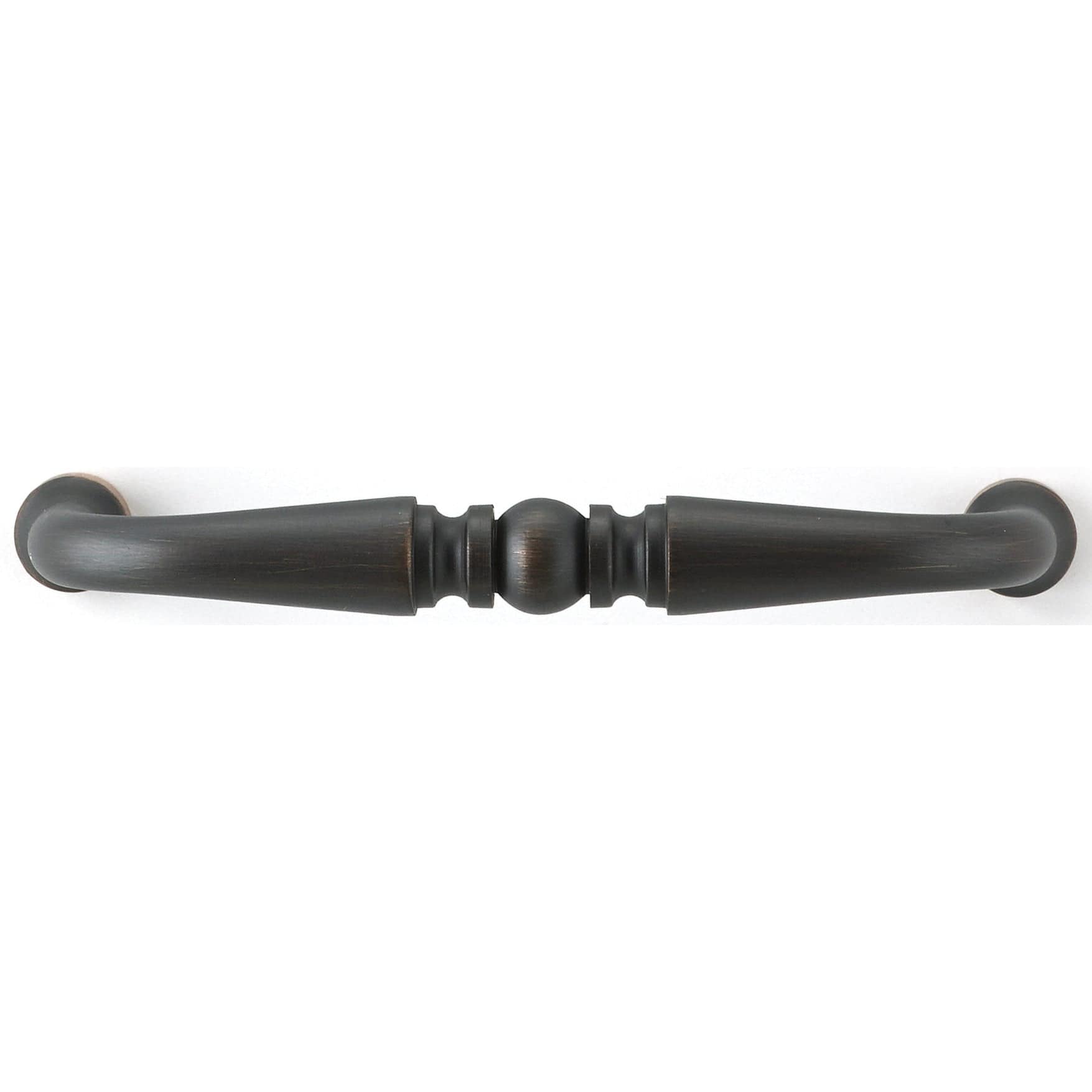 Traditional Pull, 3" Center-to-Center, Brushed Oil-Rubbed Bronze alt 0