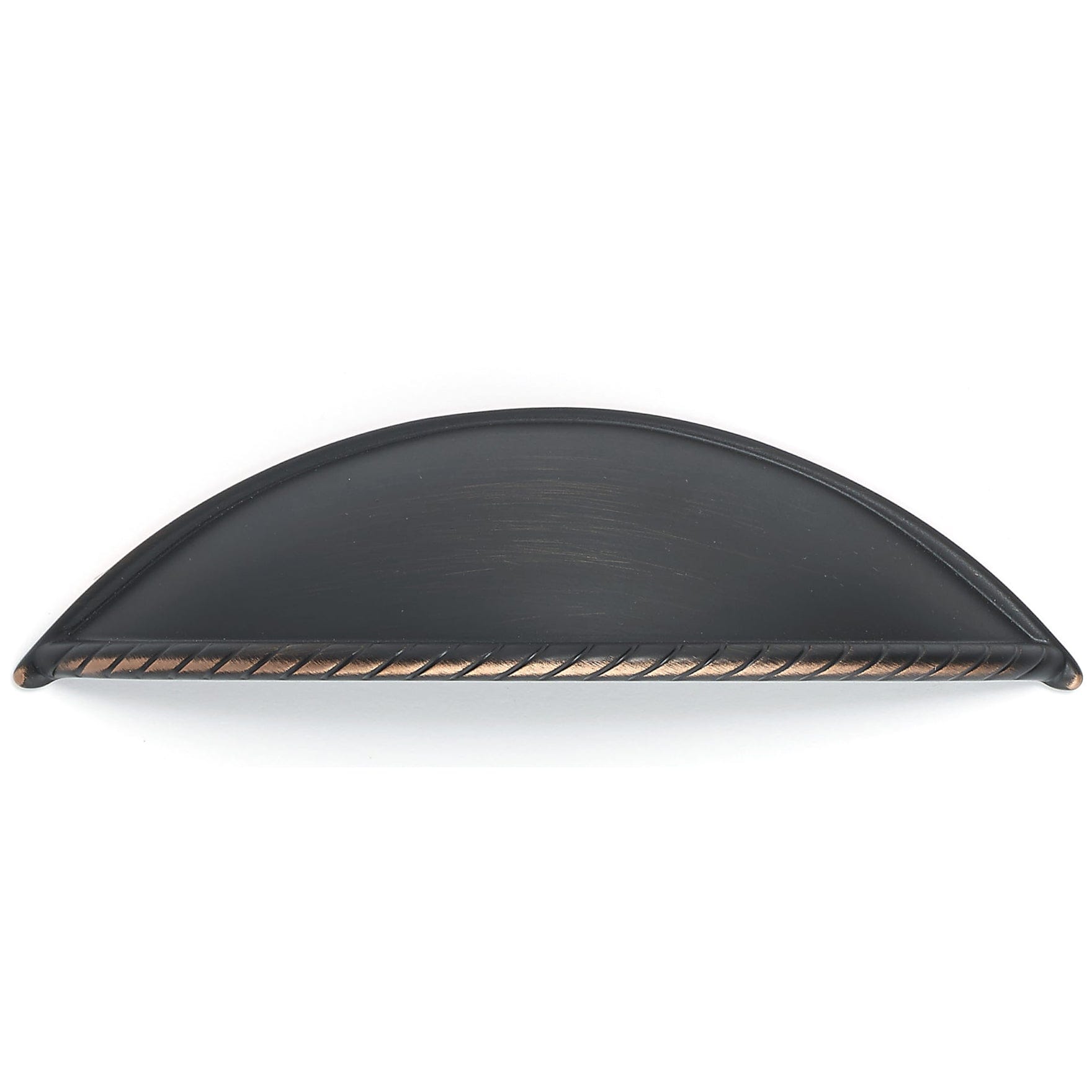 Traditional Pull, 3-3/4" Center-to-Center, Brushed Oil-Rubbed Bronze alt 0