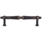 Traditional Pull, 3-3/4" Center-to-Center, Brushed Oil-Rubbed Bronze alt 0