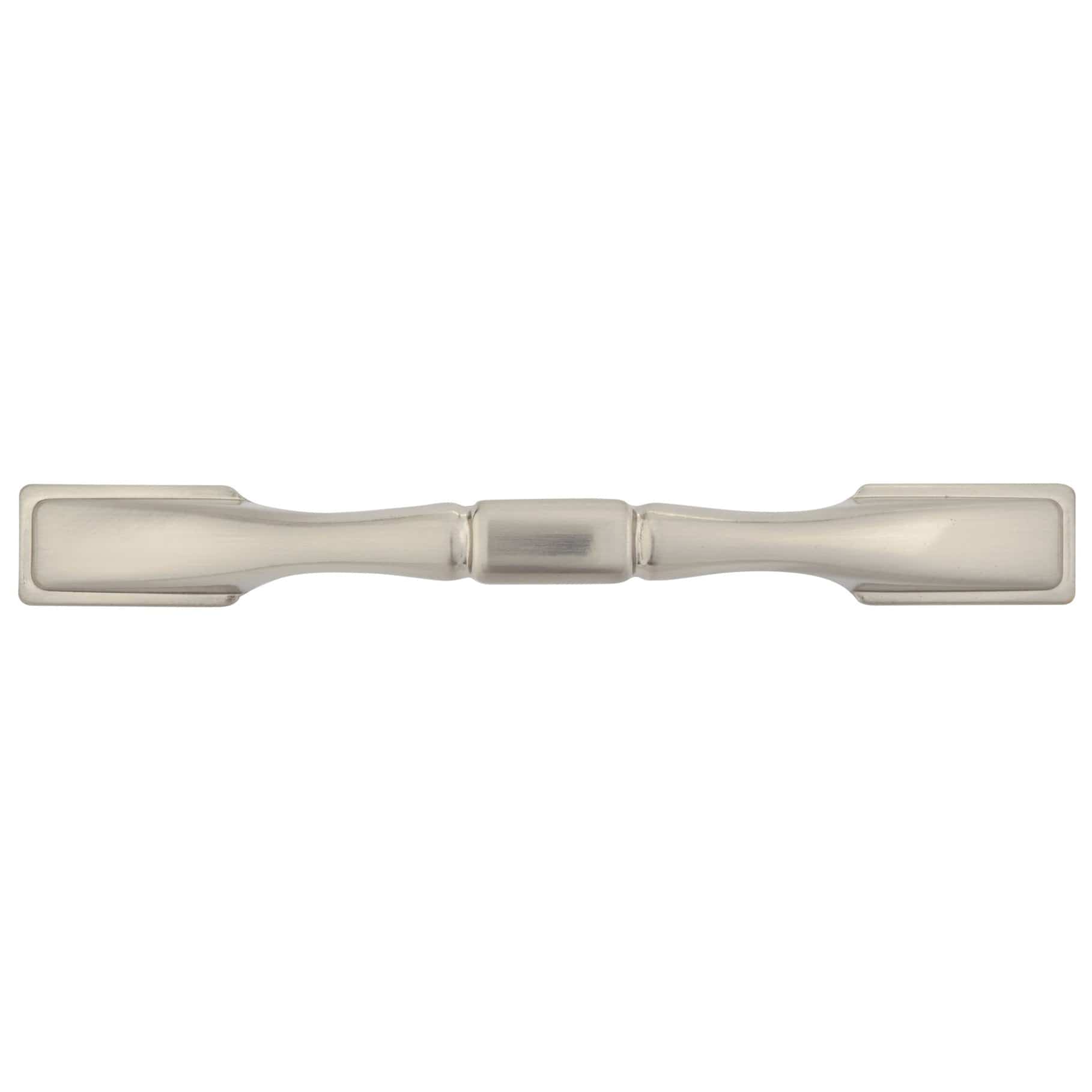 Traditional Pull, 3" Center-to-Center, Brushed Nickel alt 0