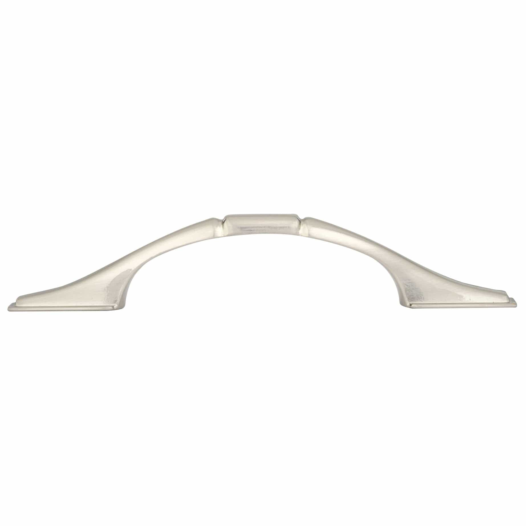 Traditional Pull, 3" Center-to-Center, Brushed Nickel alt 0