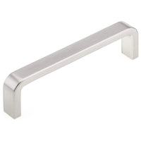 Contemporary Pull, 4" Center-to-Center, Brushed Nickel alt 0