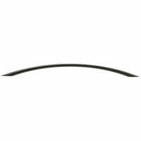 Contemporary Pull, 12" Center-to-Center, Matte Black alt 0