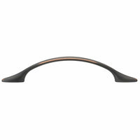 Traditional Pull, 3-3/4" Center-to-Center, Brushed Oil-Rubbed Bronze alt 0