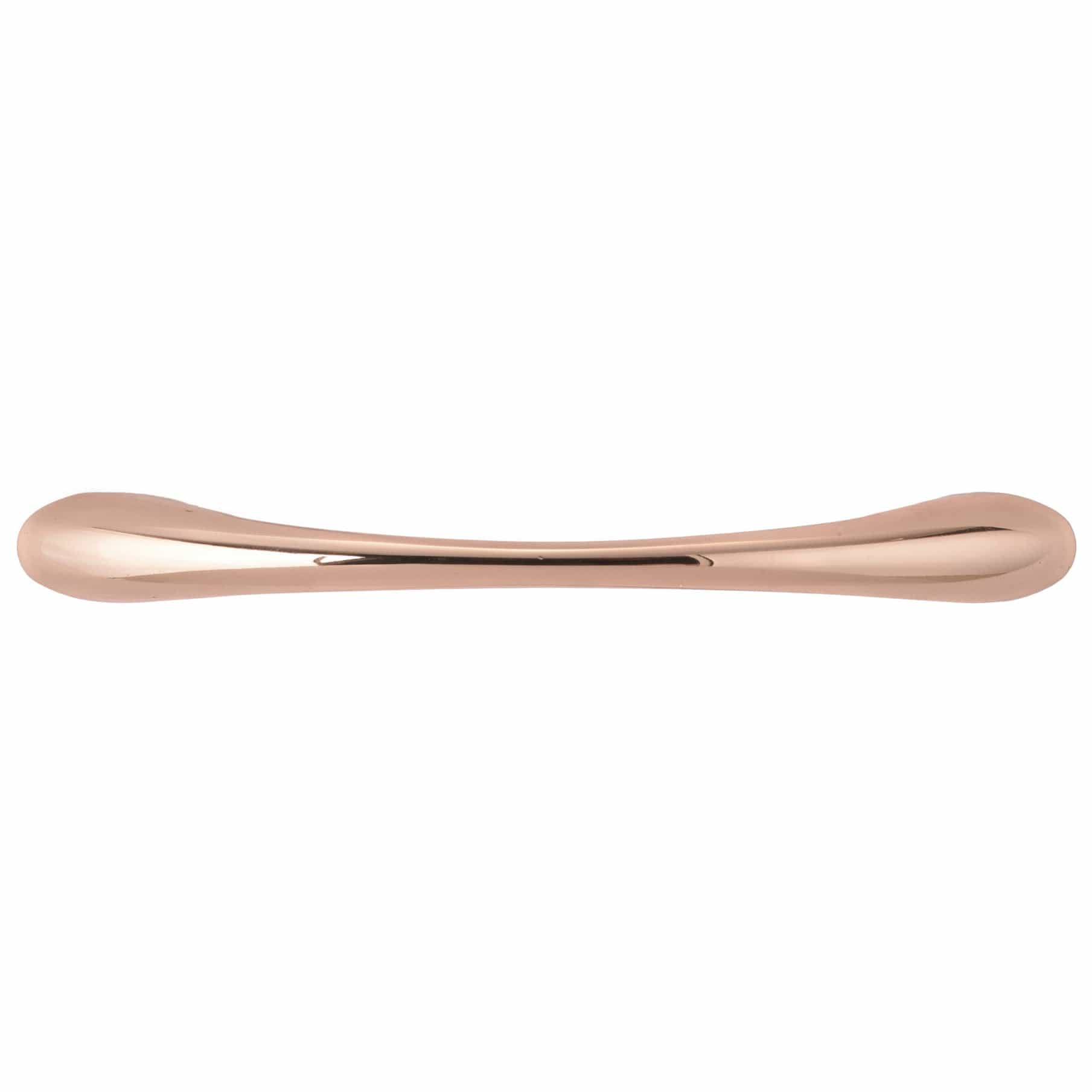 Contemporary Pull, 3-3/4" Center-to-Center, Polished Copper alt 0