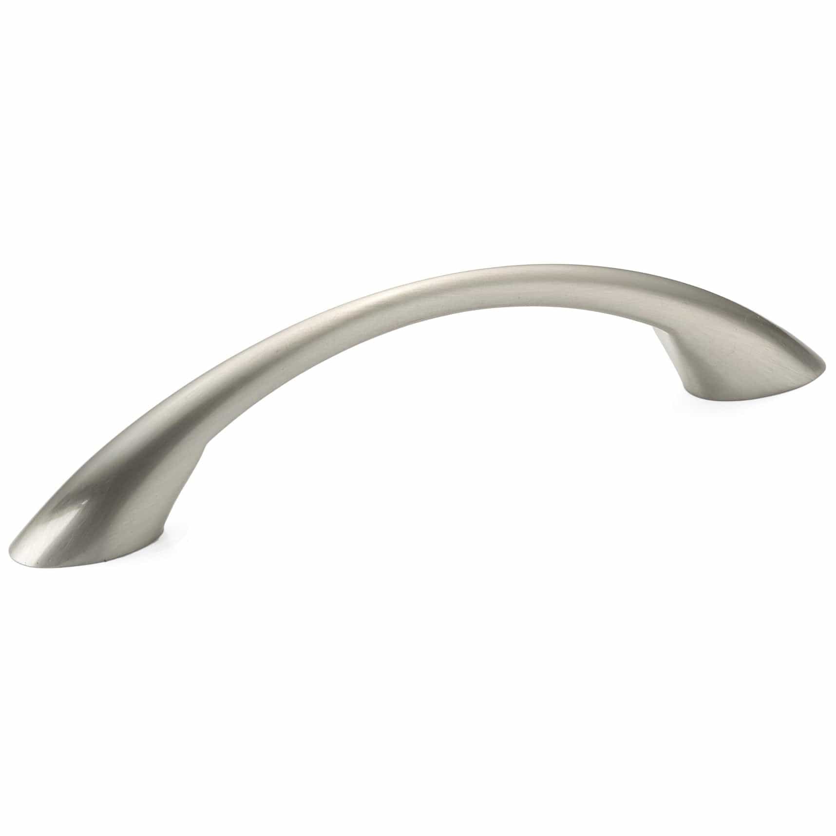 Contemporary Pull, 3-3/4" Center-to-Center, Brushed Nickel alt 0