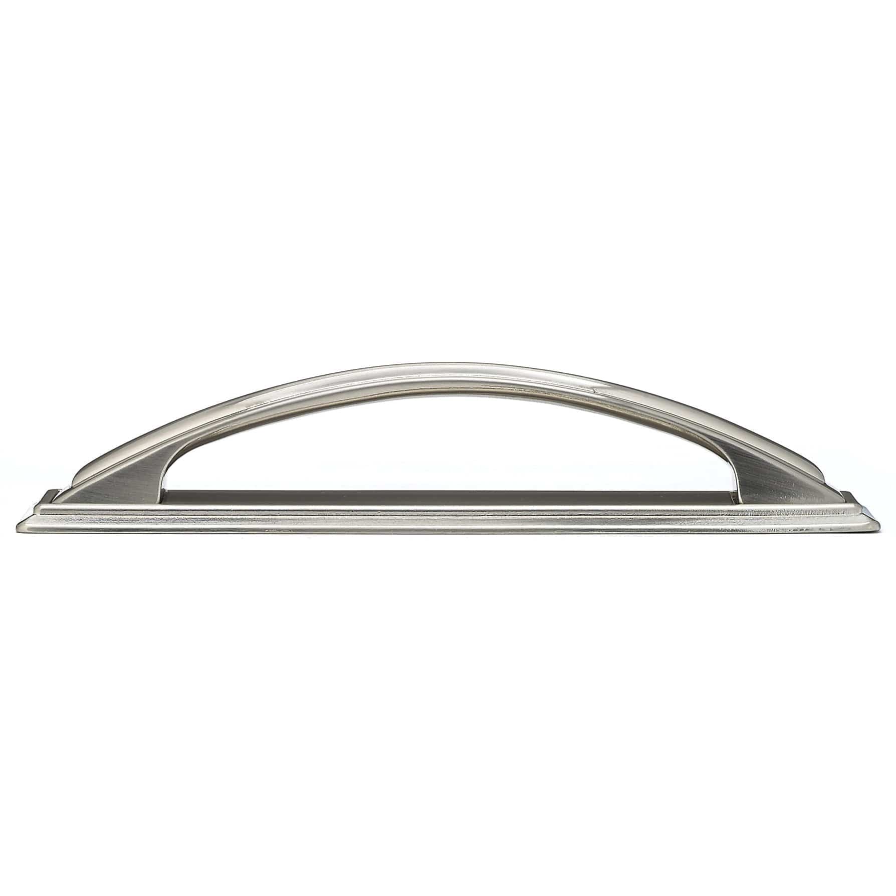 Transitional Pull, 5-1/16" Center-to-Center, Brushed Nickel alt 0