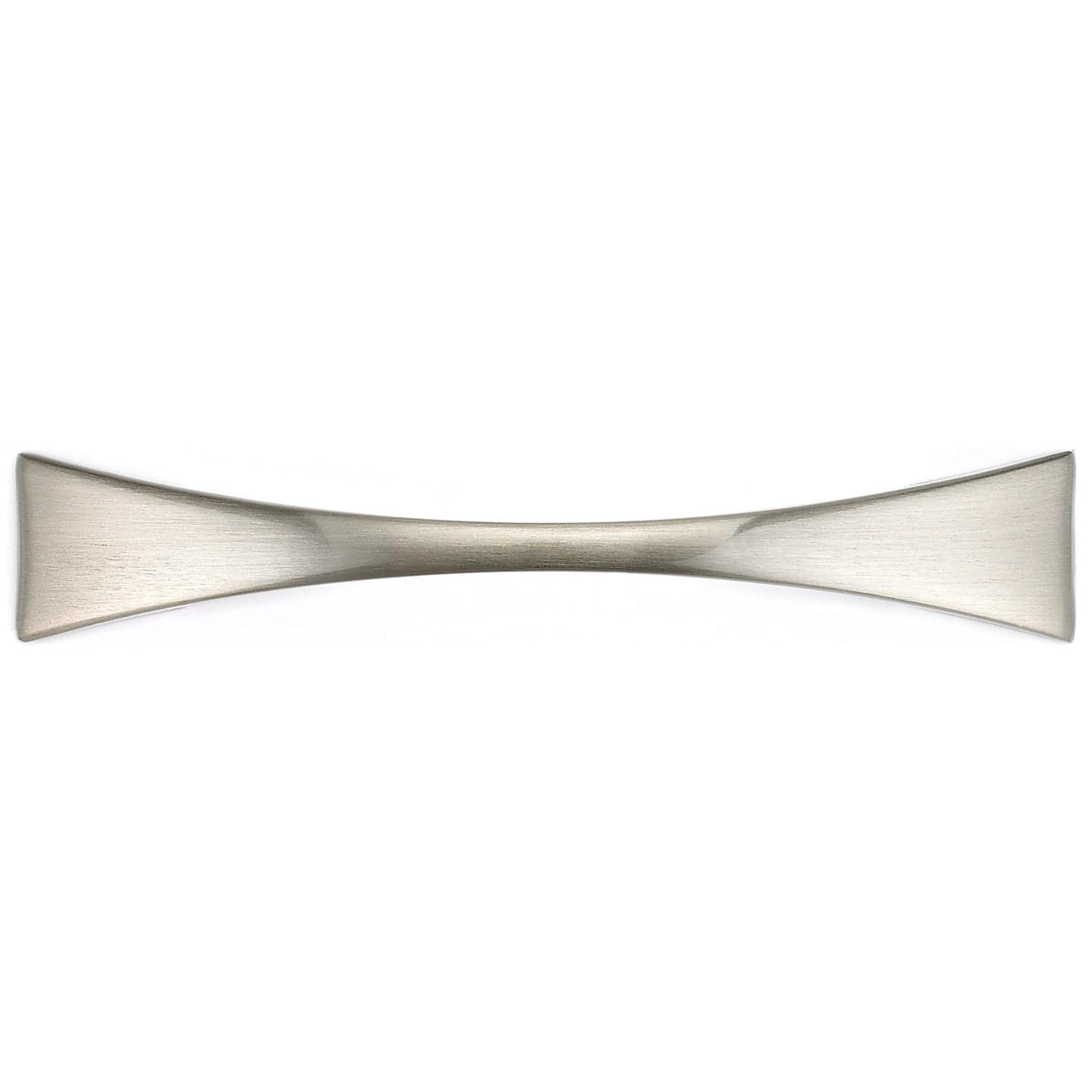 Traditional Pull, 3-3/4" Center-to-Center, Brushed Nickel alt 0