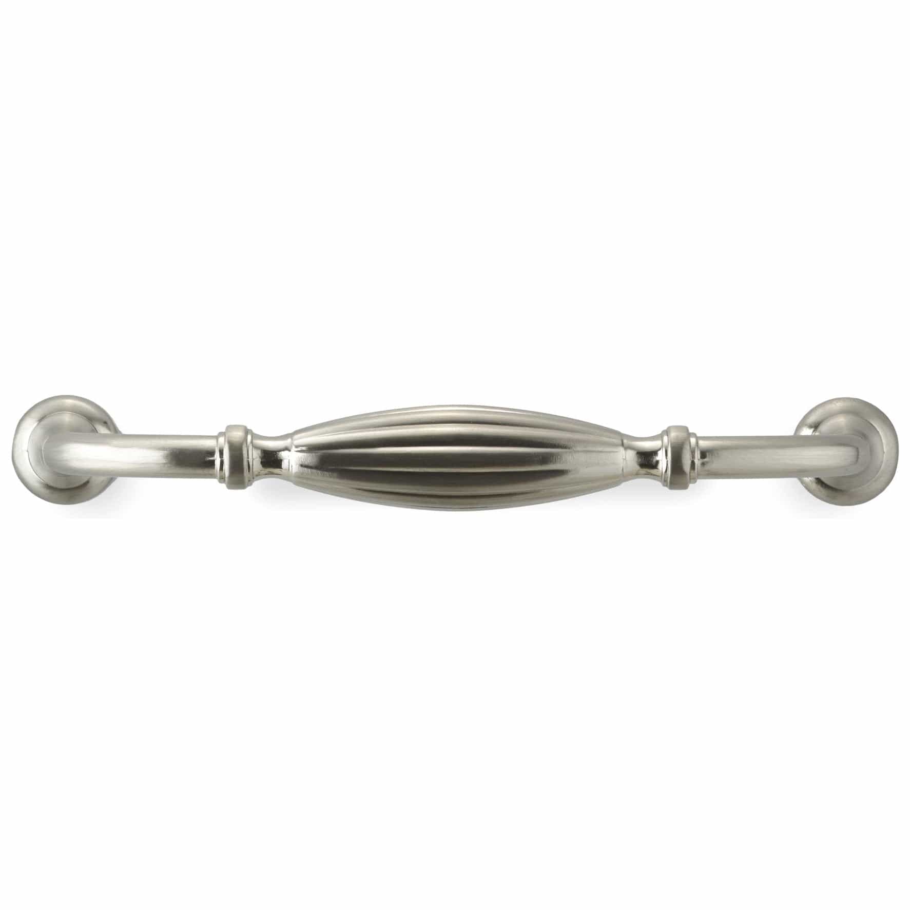 Traditional Pull, 5-1/16" Center-to-Center, Brushed Nickel alt 0