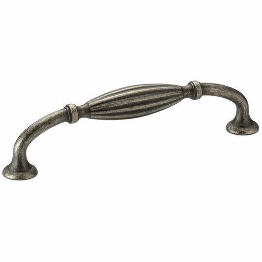 Traditional Pull, 5-1/16" Center-to-Center, Antique Iron alt 0