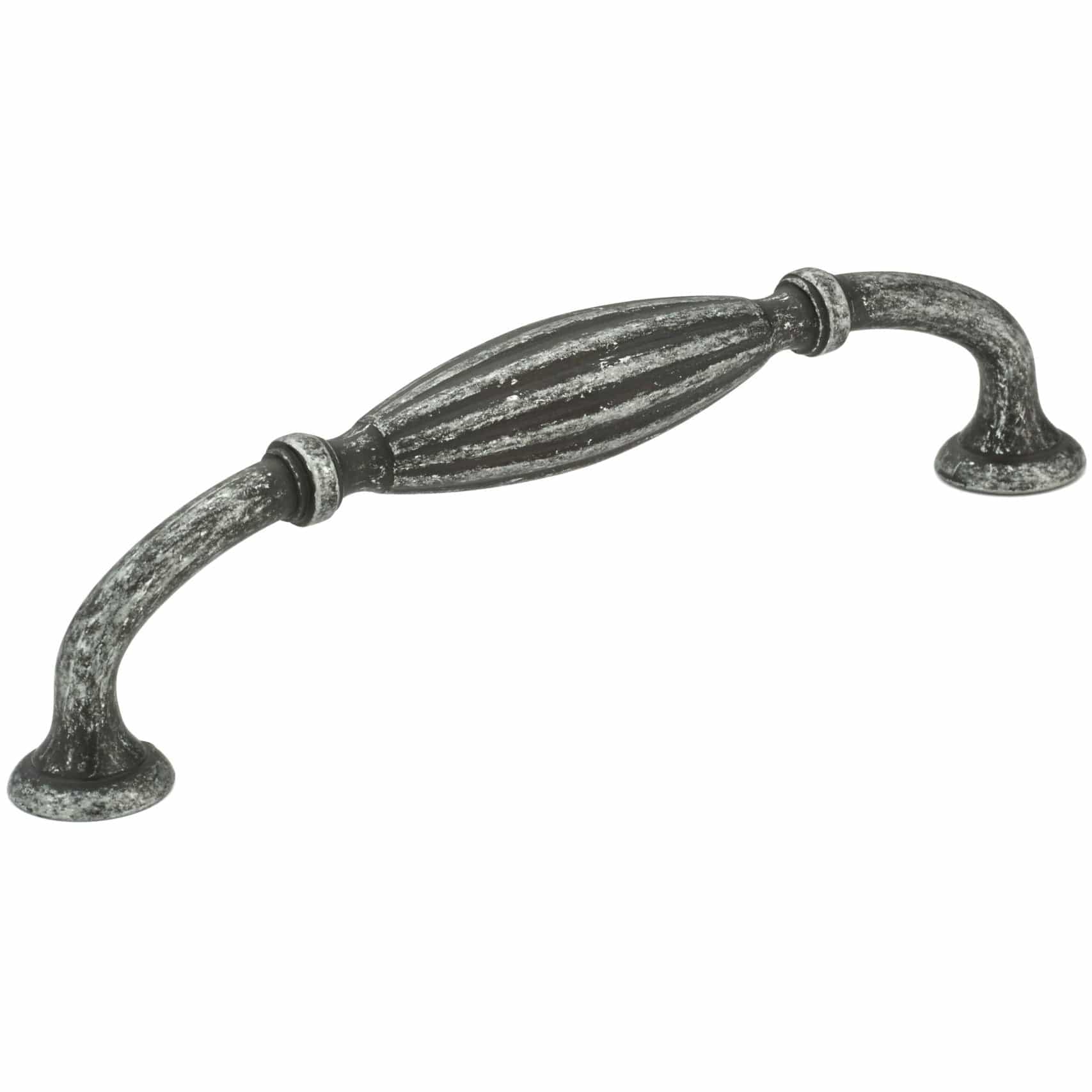 Traditional Pull, 5-1/16" Center-to-Center, Natural Iron alt 0