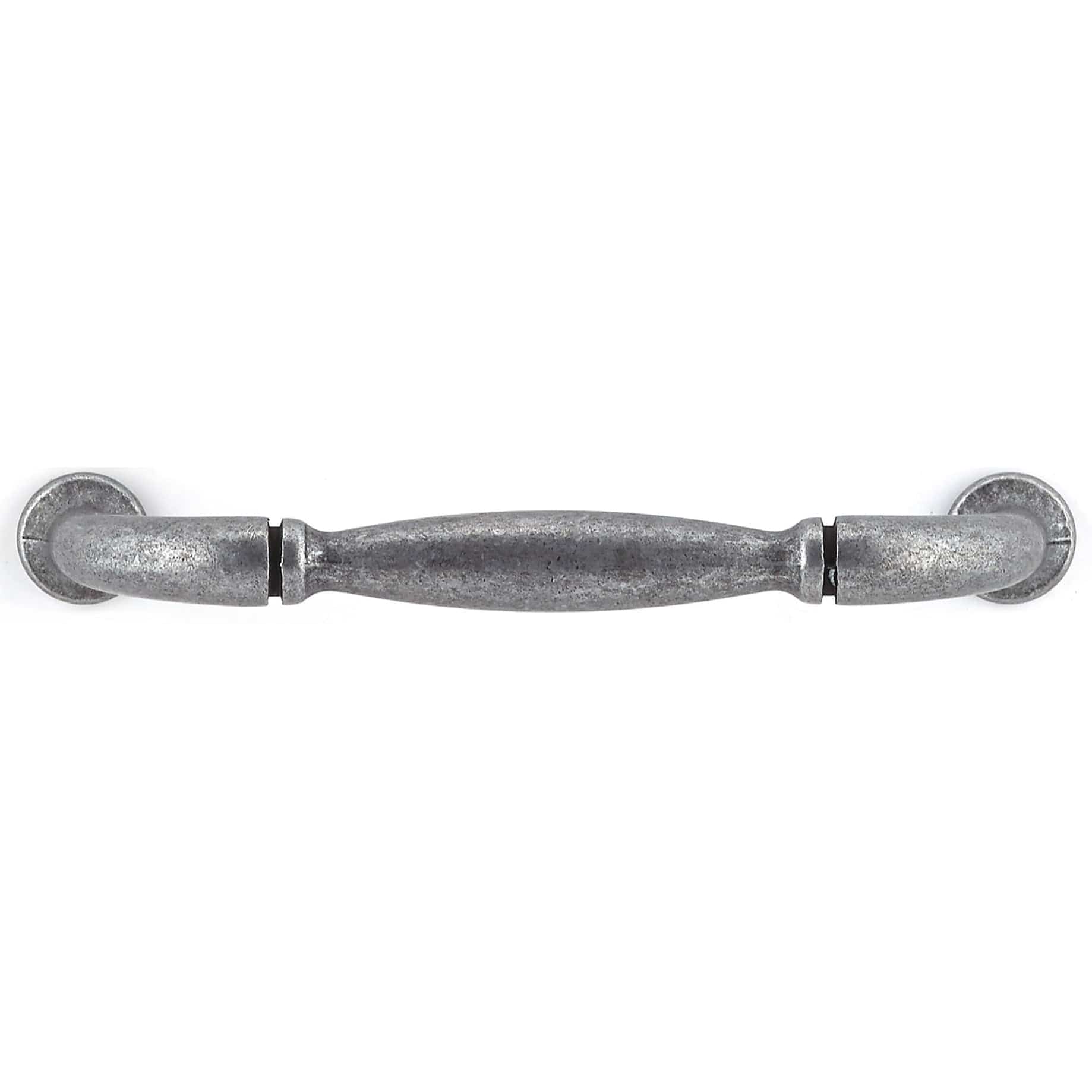 Traditional Pull, 3-3/4" Center-to-Center, Wrought Iron alt 0