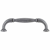 Traditional Pull, 3-3/4" Center-to-Center, Wrought Iron alt 0