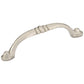 Traditional Pull, 3-3/4" Center-to-Center, Brushed Nickel alt 0